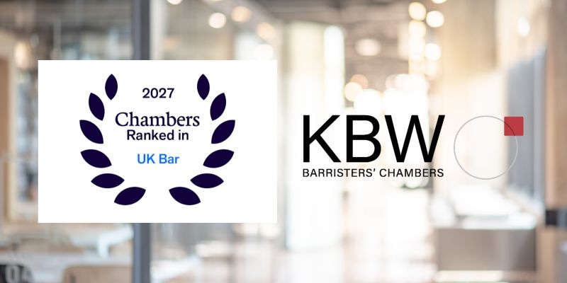 Congratulations to our Silks and Leading Juniors ranked in Chambers and Partners 2027