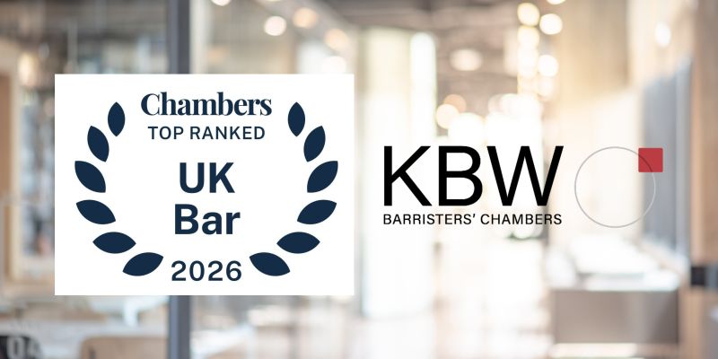 Congratulations to our Silks and Leading Juniors ranked in Chambers and Partners 2026   