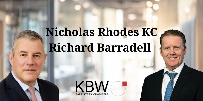 Nick Rhodes KC leading Richard Barradell represented a defendant at Sheffield Crown Court in September/October 2025 who was acquitted of murder.