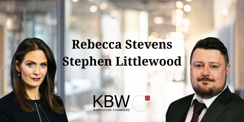 Rebecca Stevens and Stephen Littlewood successfully defend man charged with manufacturing firearms